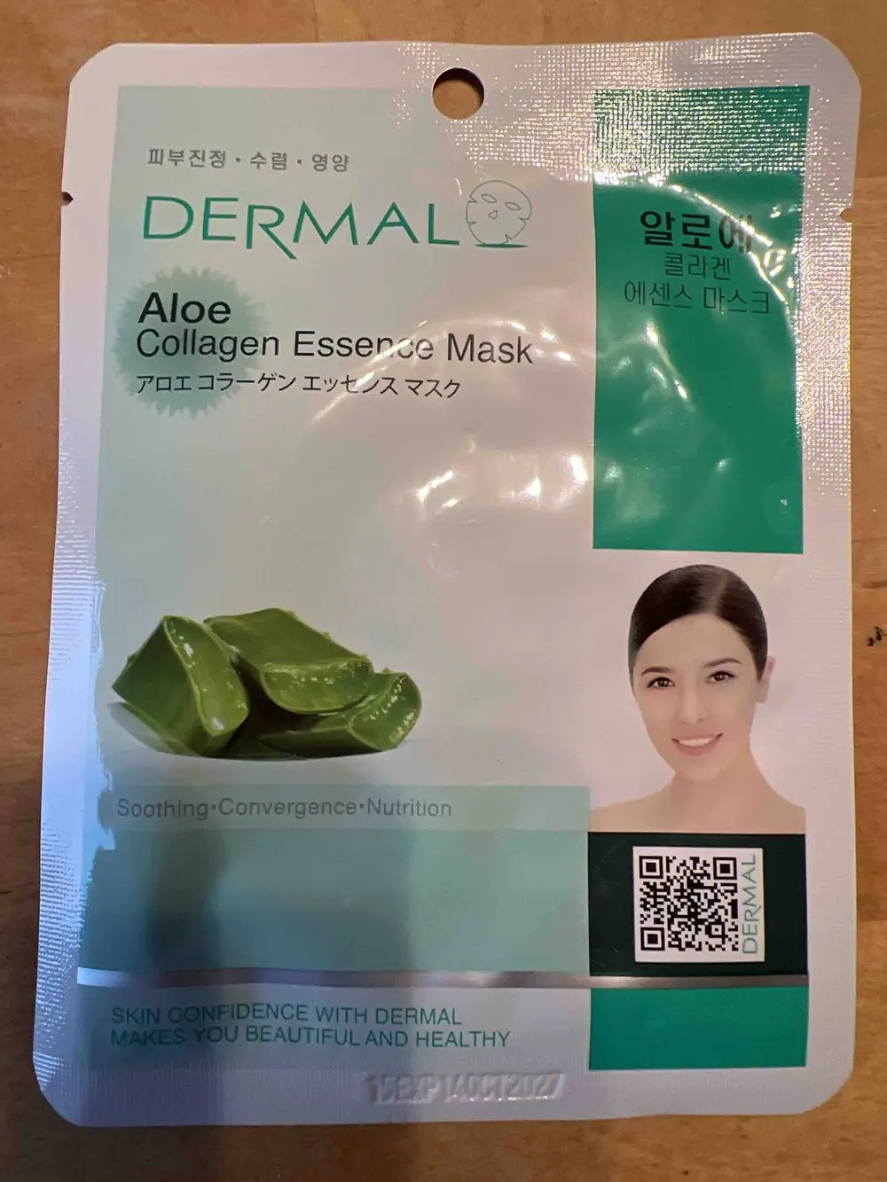 DERMAL - Collagen essence mask aloe