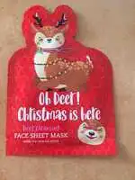 MAXBRANDS MARKETING B.V. - Oh deer ! christmas is here - Face sheet mask