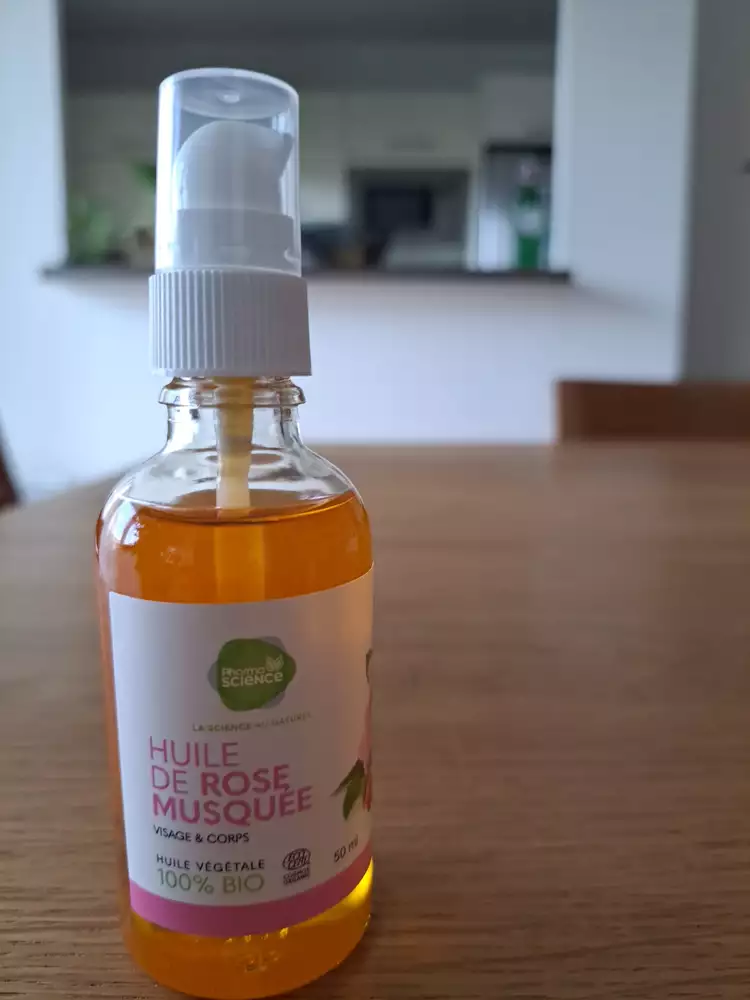 PHARMASCIENCE - Huile de rose musquée visage & corps
