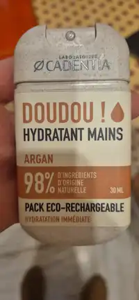 CADENTIA - Doudou ! - Hydratant mains argan