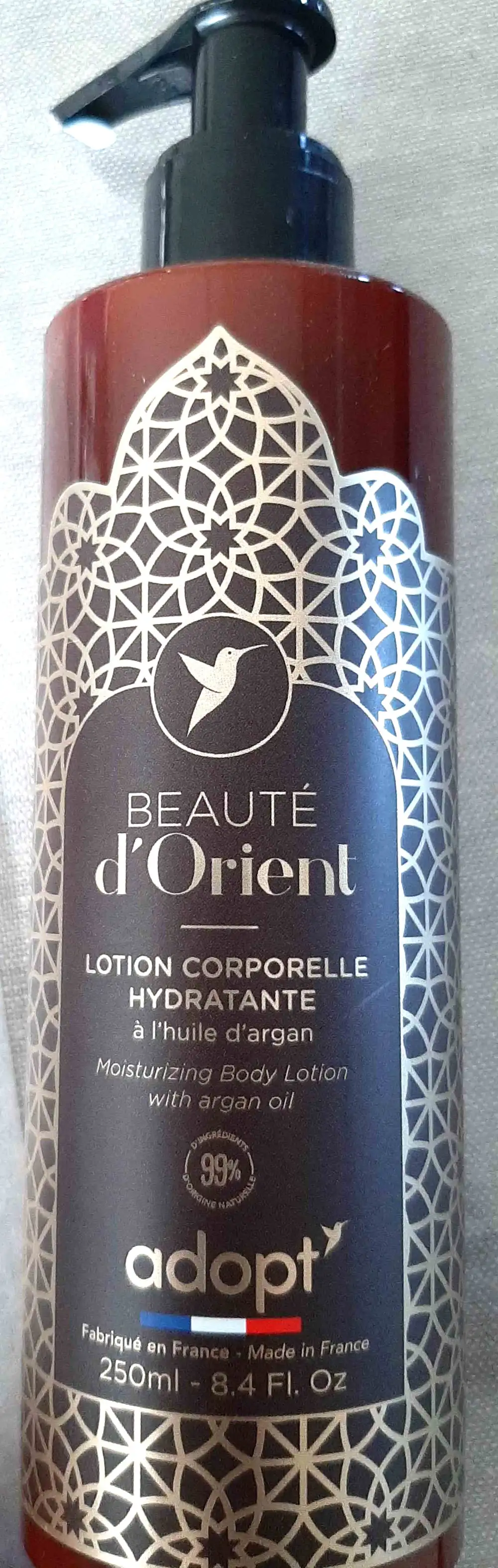 ADOPT' - Beauté d'Orient - Lotion corporelle hydratante adopt