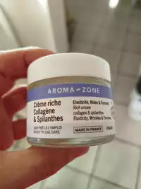 AROMA-ZONE - Crème riche collagène & spilanthes