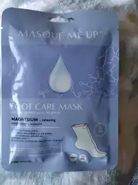 MASQUE ME UP - Magnesium - Masque de soin pour les pieds