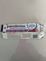 PARODONTAX - Extra fresh complete protection - Dentifrice quotidien au fluor
