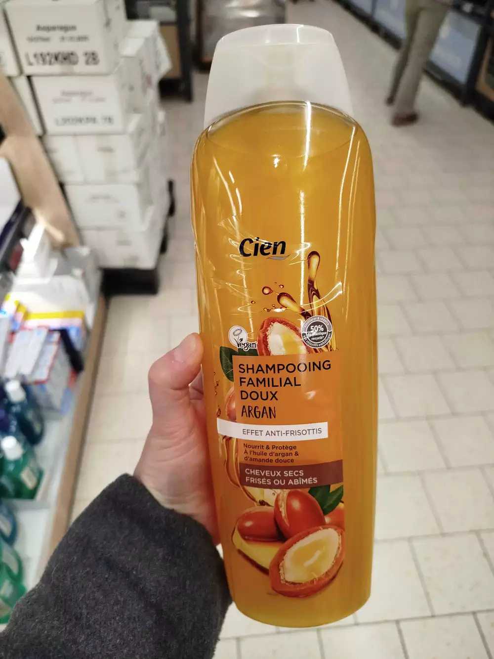 CIEN - Shampooing familial doux argan