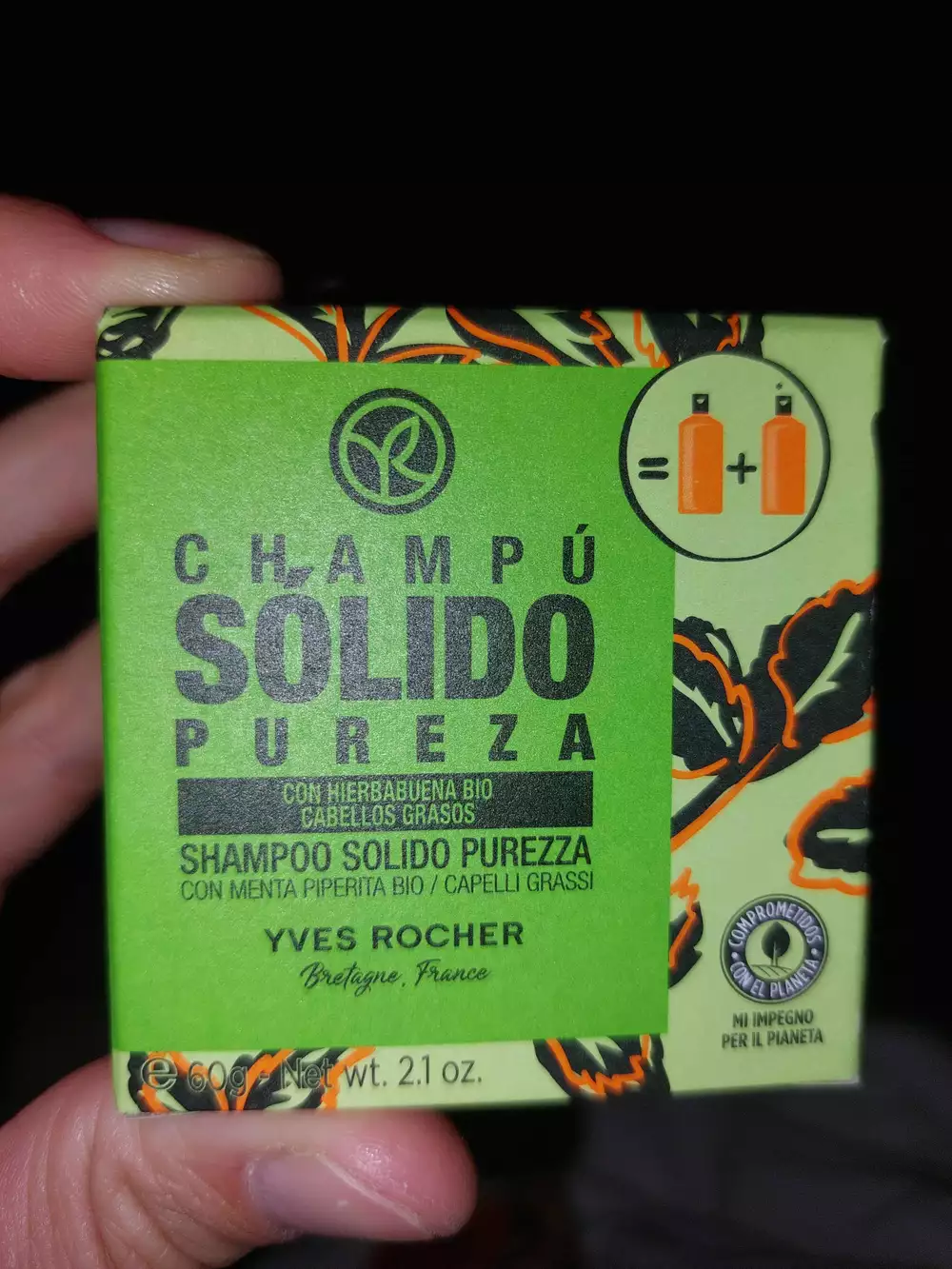 YVES ROCHER - Champú solido pureza
