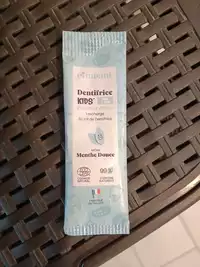 PIMPANT - Dentifrice kids poudre à diluer arôme menthe douce