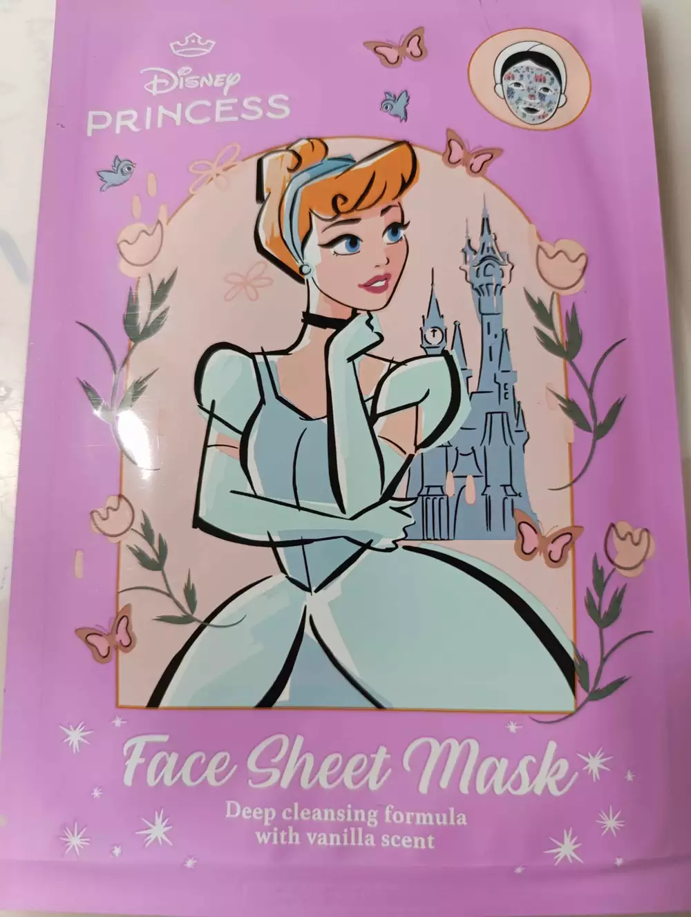 DISNEY PRINCESS - Face sheet mask with vanilla scent