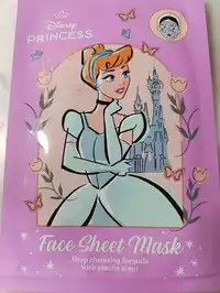 DISNEY PRINCESS - Face sheet mask with vanilla scent