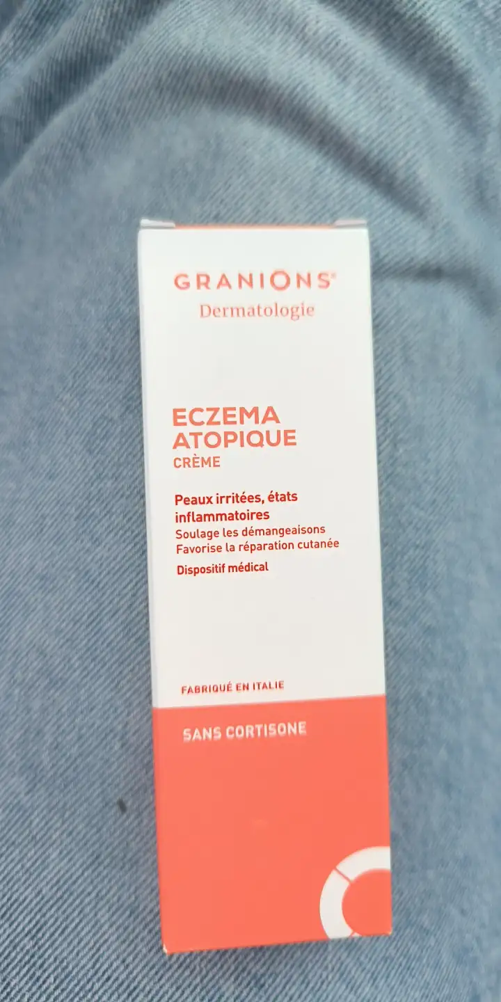 GRANIONS - Eczema atopique - Crème