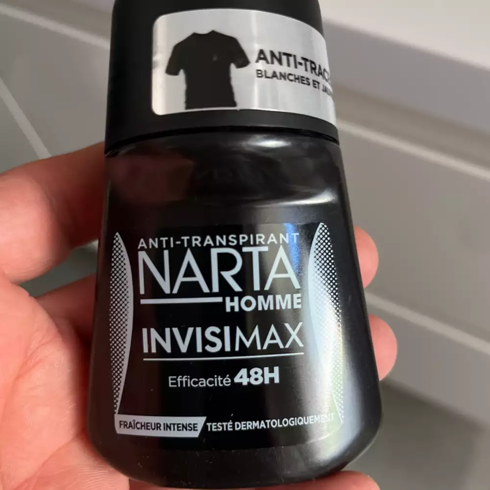 NARTA - Invisimax 48h - Anti-transpirant homme