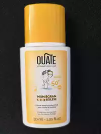 OUATE - Mon écran 1,2,3 soleil - Crème solaire protectrice SPF 50+