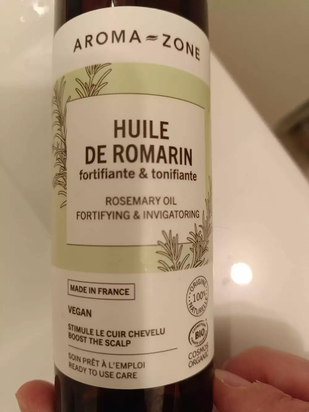 AROMA-ZONE - Huile de romarin fortifiante & tonifiante