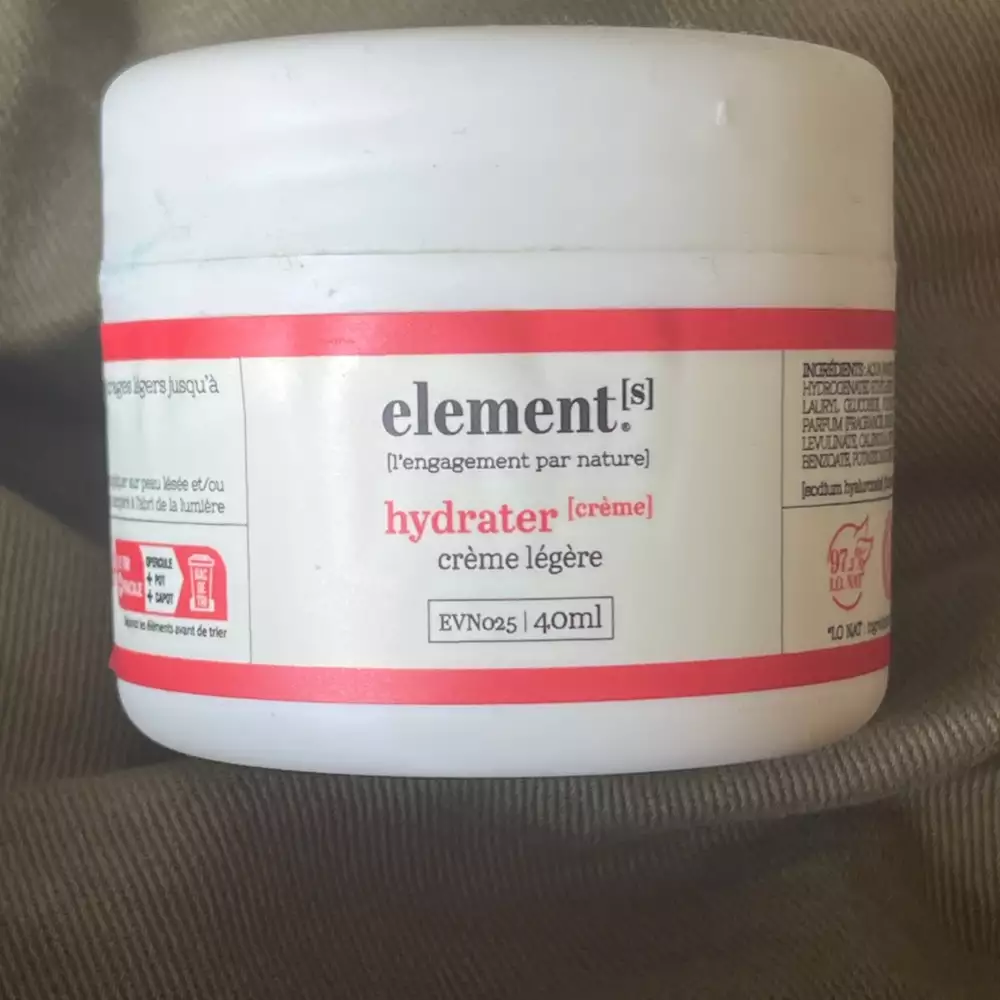 ELEMENT. - Hydrater - Crème légère 