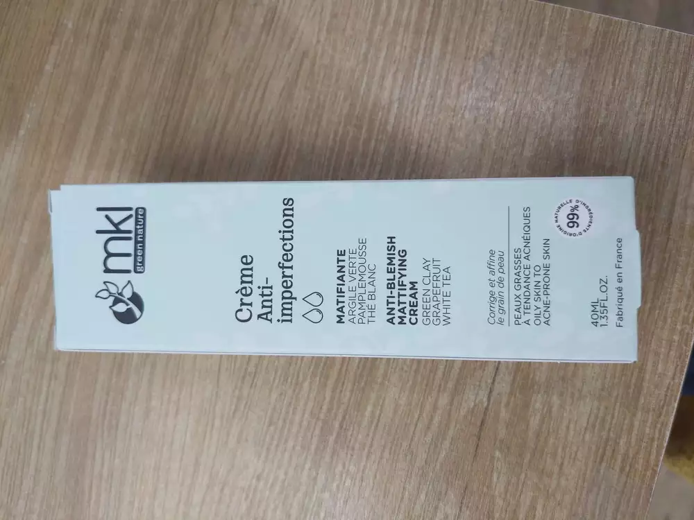 MKL - Crème anti-imperfections matifiante