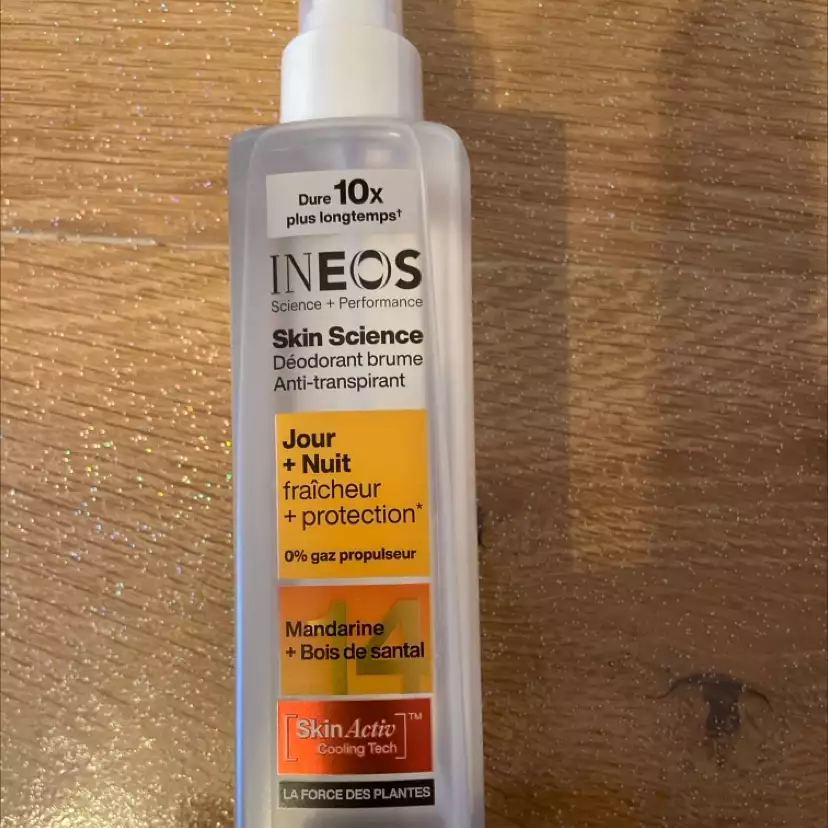 INEOS - Skin science - Déodorant brume anti-transpirant