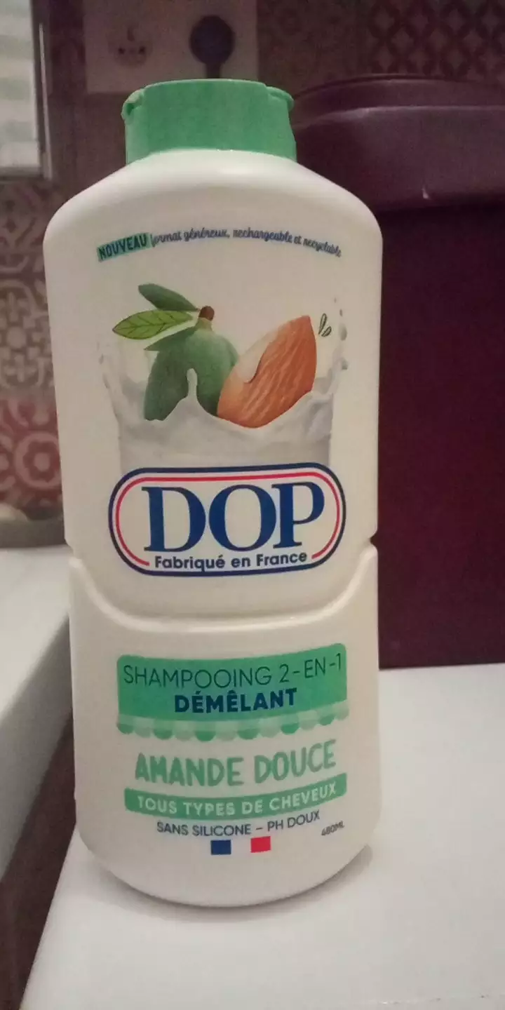 DOP - Amande douce - Shampooing 2 en 1 démêlant