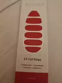 MANIKO - Ox blood - Uv gel strips