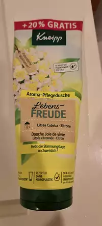 KNEIPP - Litsée citronée Citron - Douche joie de vivre