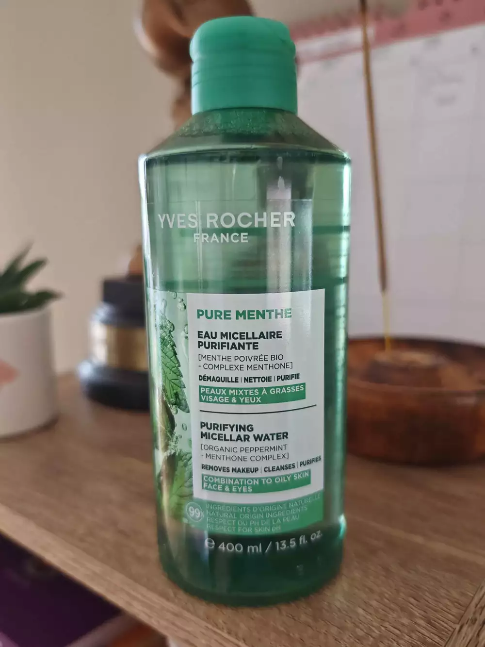 YVES ROCHER - Pure menthe - Eau micellaire purifiante