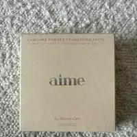 AIME - Le makeup care - Fond de teint poudre soin SPF30