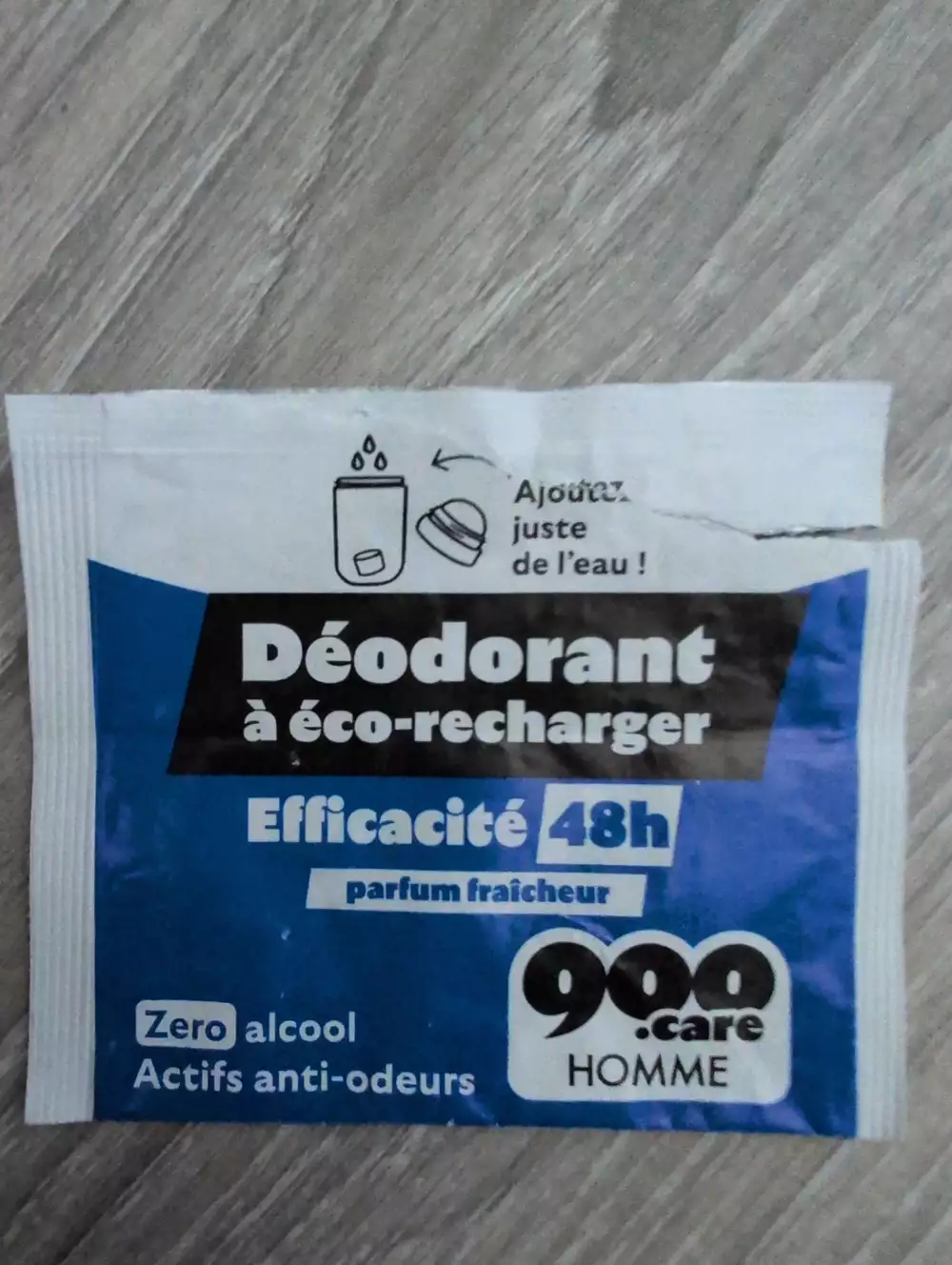 900.CARE - Déodorant à éco-recharger 48h