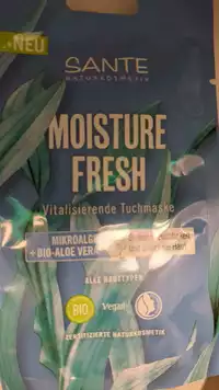SANTE NATURKOSMETIK - Moisture fresh vitalisierende tuchmaske