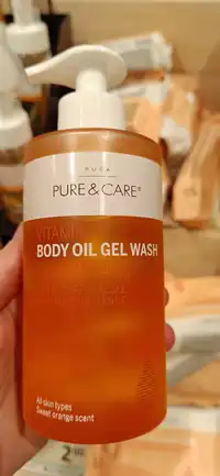 PURE & CARE - Gel lavant et huile pour le corps à la vitamine C