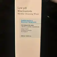 COSRX - Low pH niacinamide - Micellar cleansing water