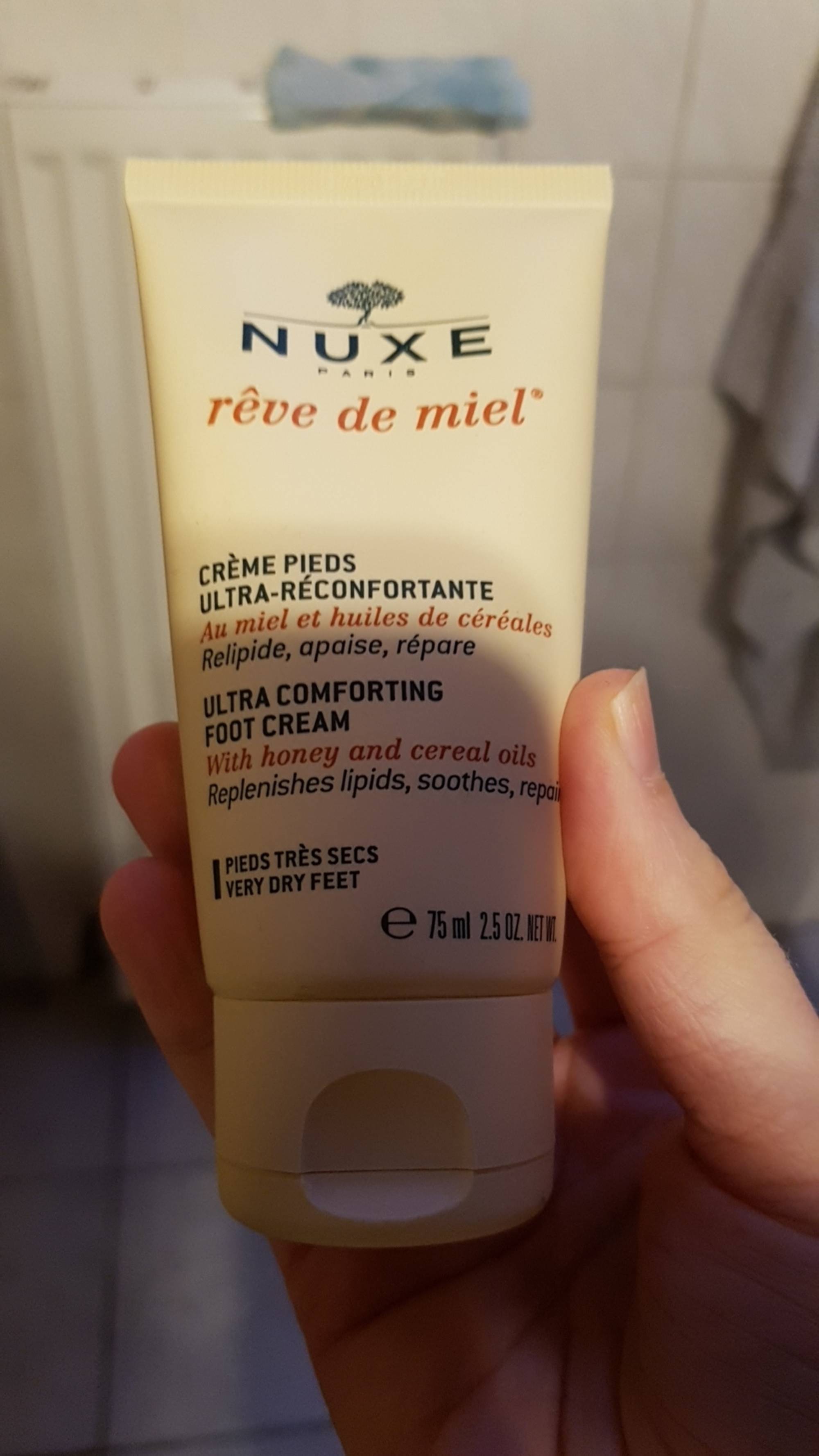 NUXE - Rêve de miel - Crème pieds ultra-réconfortante