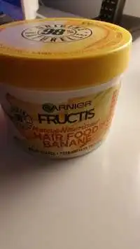 GARNIER - Fructis hair food - Masque nourissant banane