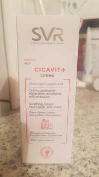 SVR - Cicavit + - Crème apaisante réparation accélérée anti-marques