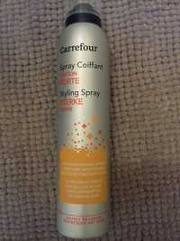 CARREFOUR - Spray coiffant fixation forte