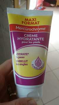 MERCUROCHROME - Crème hydratante pour les pieds à l'huile d'argan