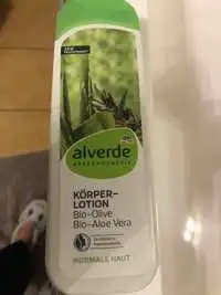 ALVERDE - Körper-lotion - Bio-olive bio-aloe vera