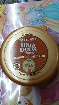 GARNIER - Trésors de miel ultra doux corps - Beurre réparateur