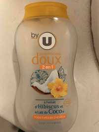 BY U - Shampooing doux 2 en 1 à l'extrait d'hibiscus