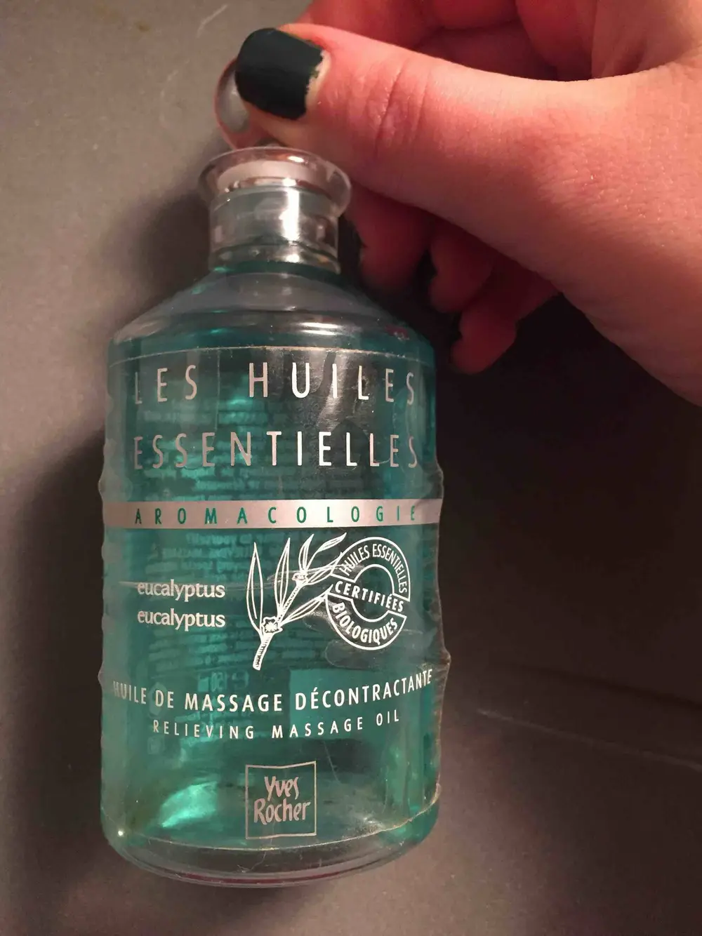 YVES ROCHER - Les huiles essentielles - Huile de massage décontractante