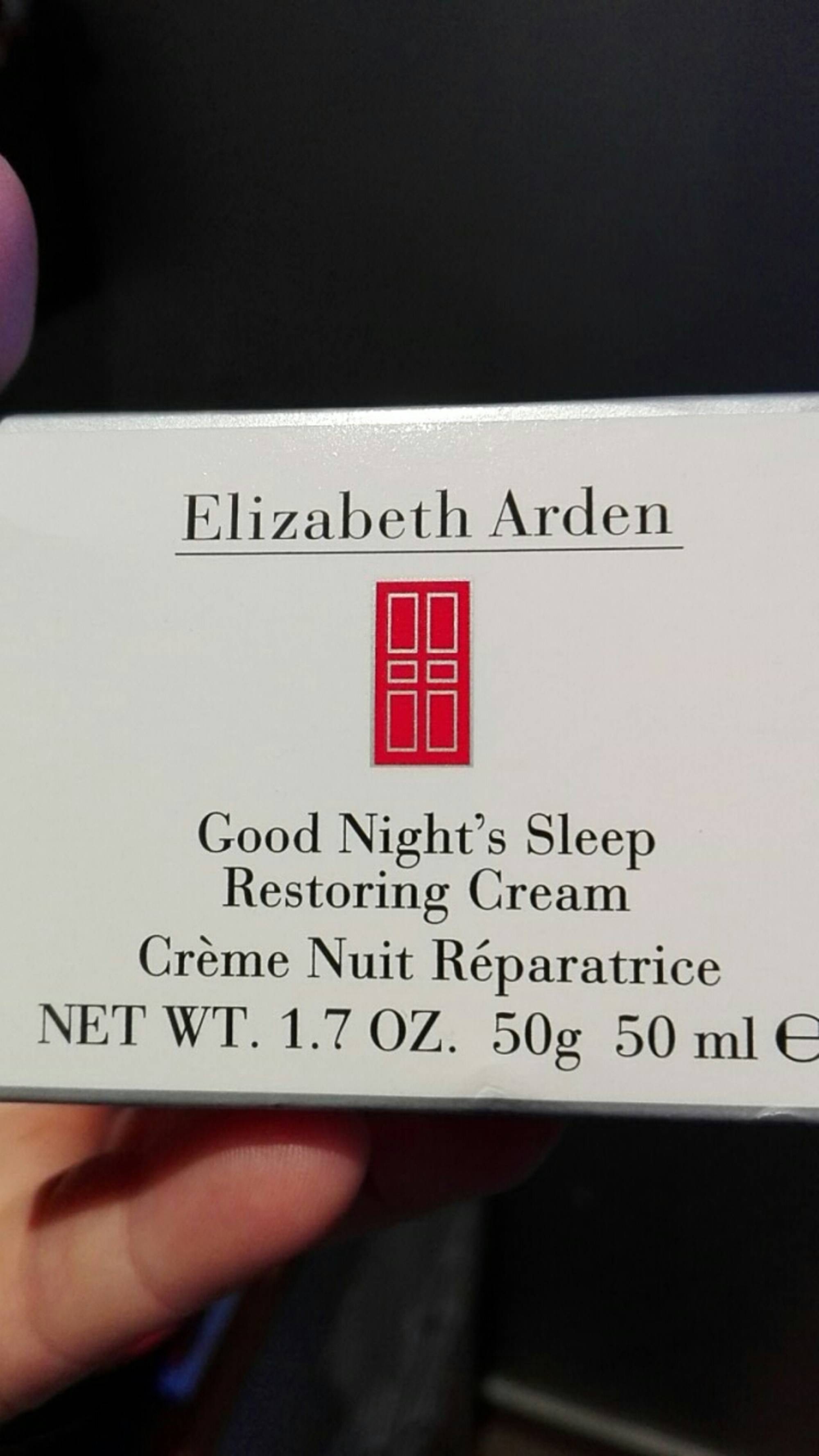 ELIZABETH ARDEN - Crème nuit réparatrice