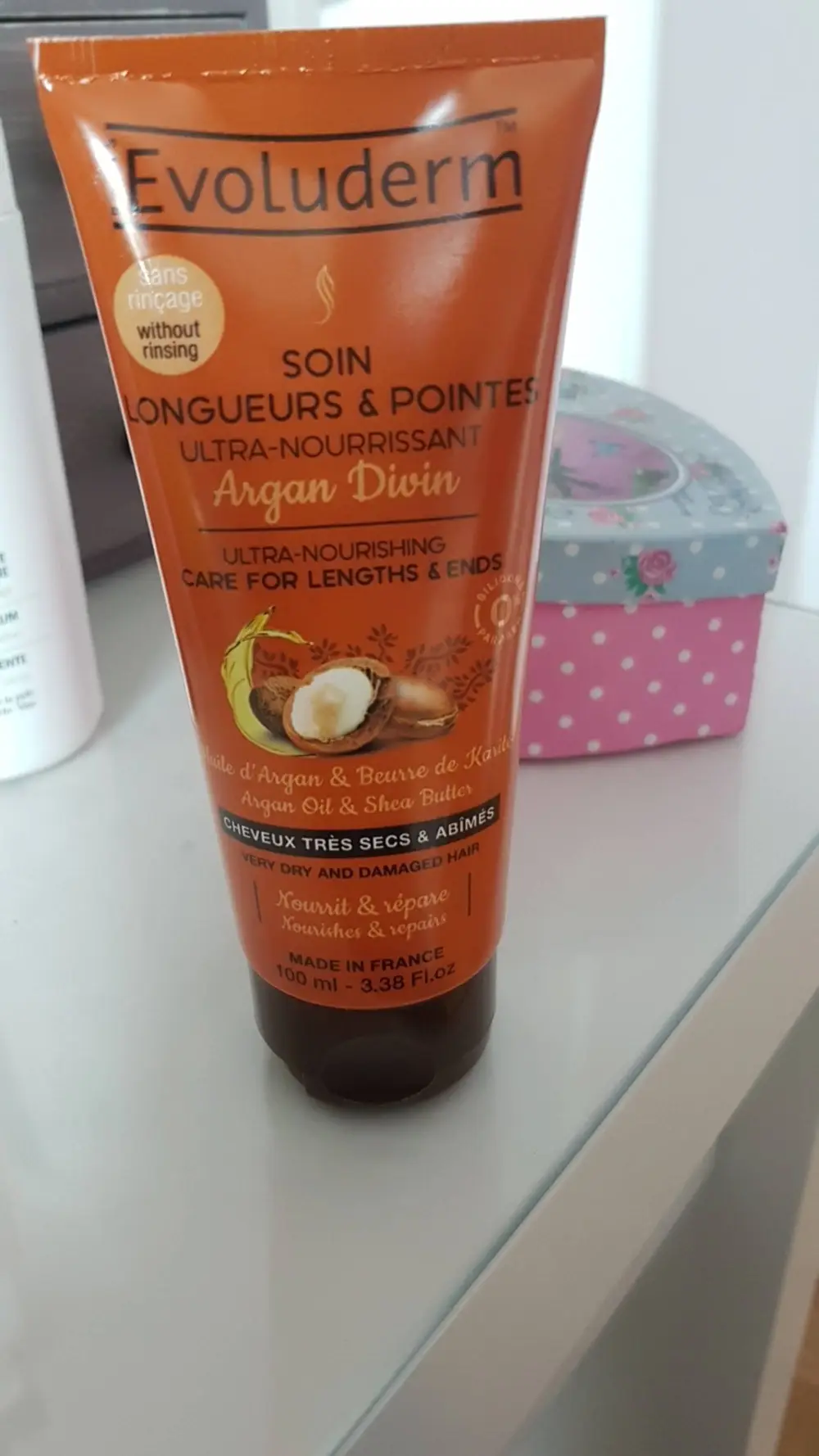 EVOLUDERM - Argan divin - Soin longueurs & pointes