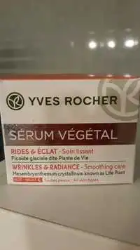 YVES ROCHER - Rides & Eclat soin lissant - Sérum végétal 