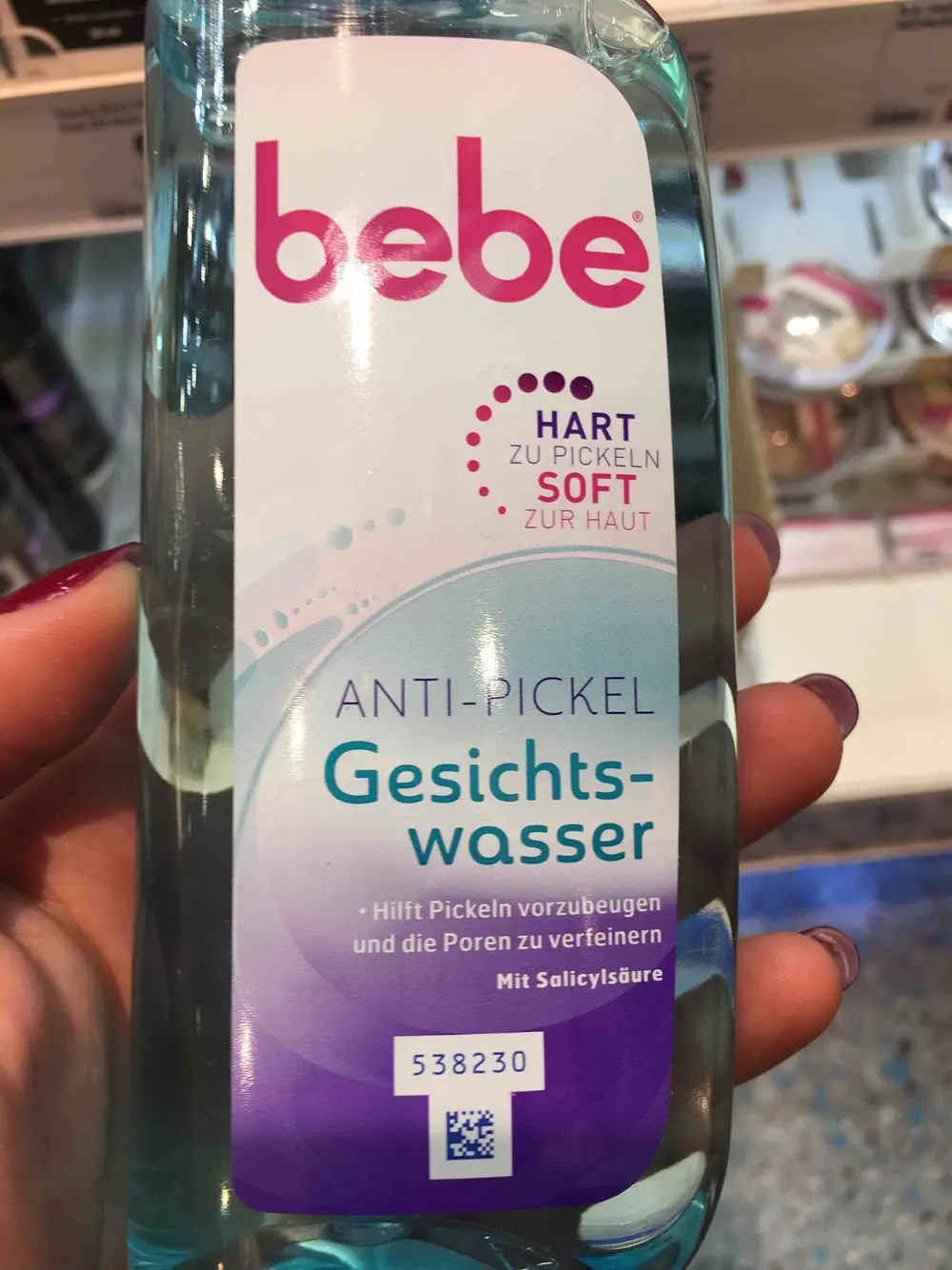 JOHNSON & JOHNSON - Bebe - Anti-pickel gesichtswasser 