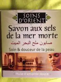 SOINS D'ORIENT - Savons aux sels de la mer morte