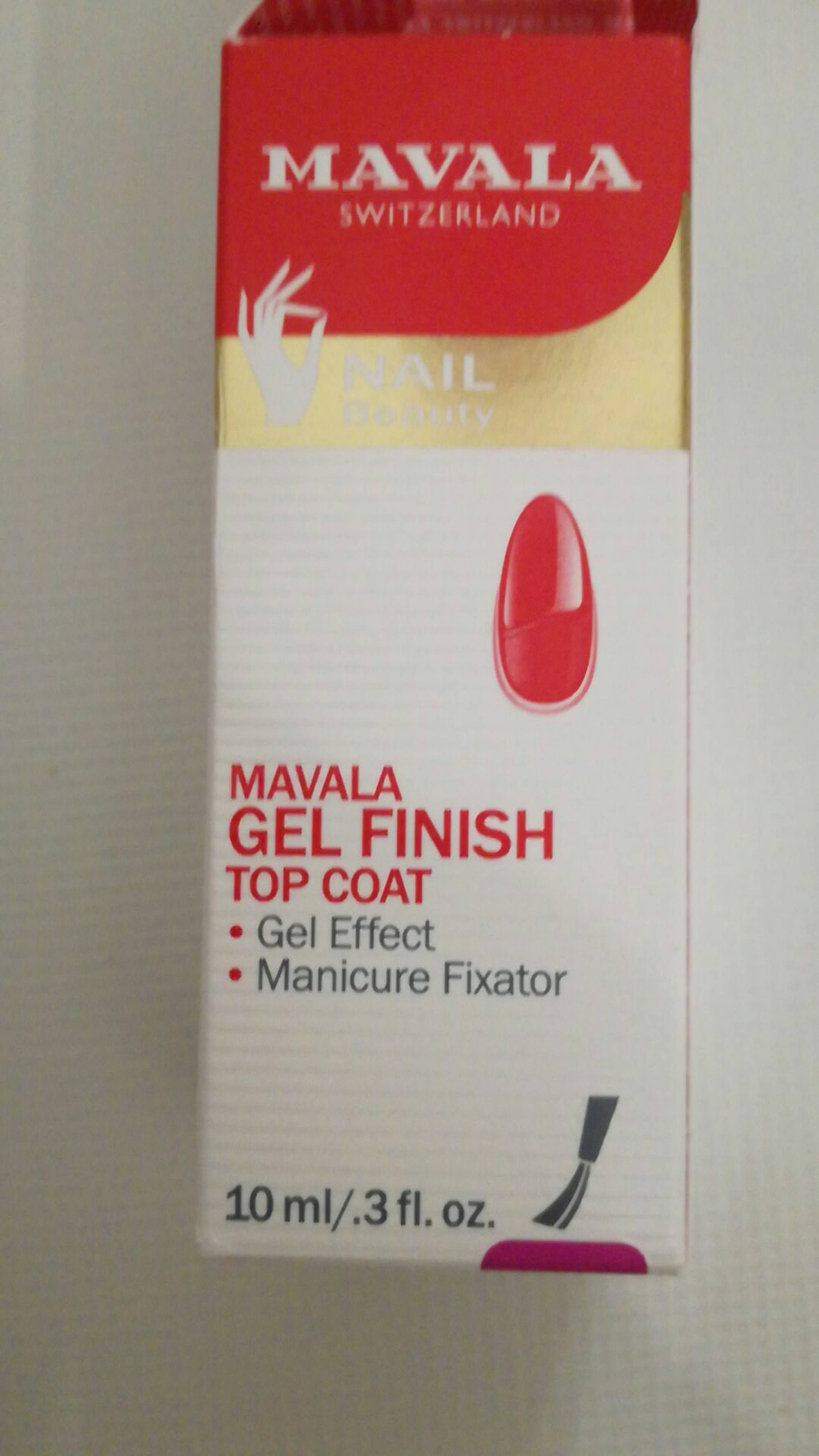 MAVALA - Gel finish top coat