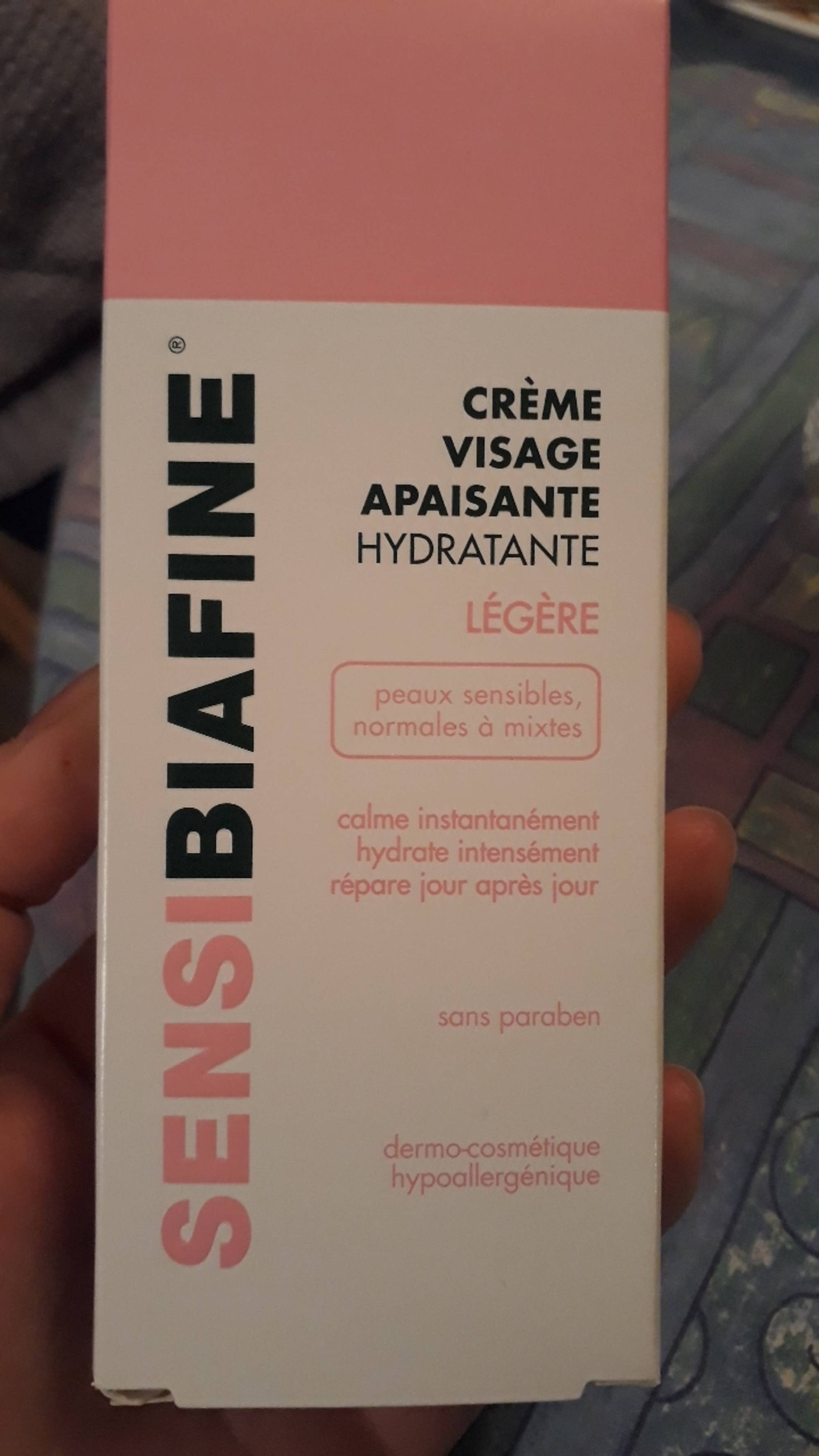 SENSIBIAFINE® Crème Visage Hydratante PRO-TOLÉRANCE