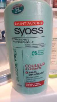 SYOSS - Silicone free  - Après-shampooing couleur et légèreté 