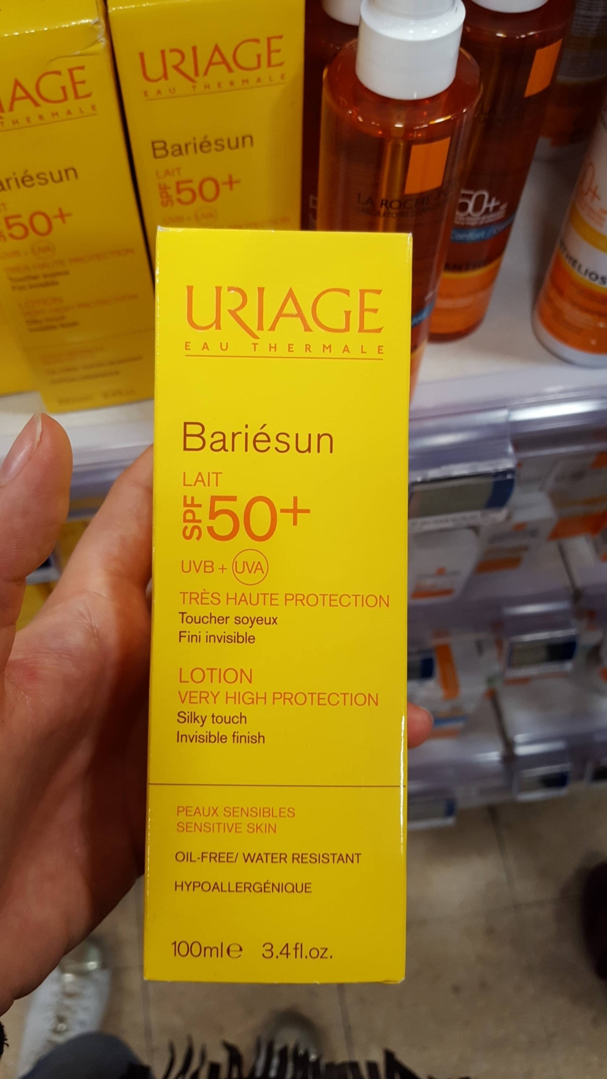 URIAGE - Bariésun - Lait très haute protection SPF 50+
