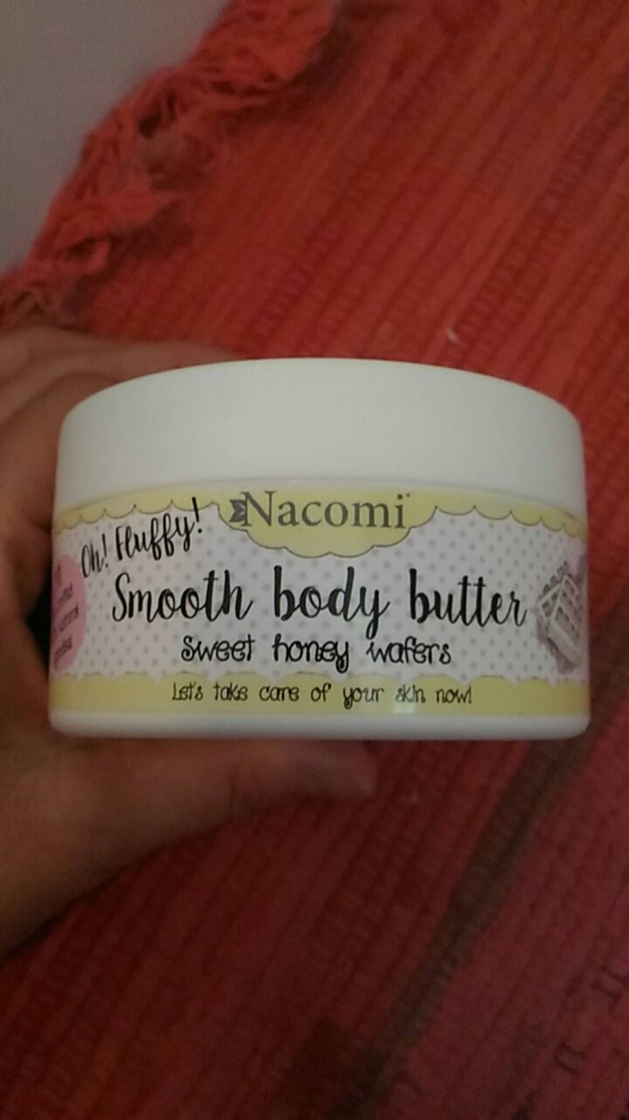 NACOMI - Sweet honey wafers - Smooth body butter