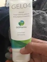 DGPHARMA - Gel 04 - Gel corporel articulation & muscle