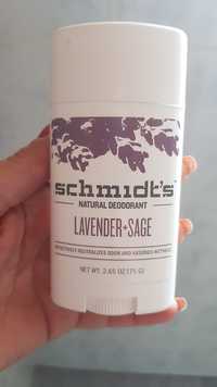 SCHMIDT'S - Lavender + sage - Natural deodorant